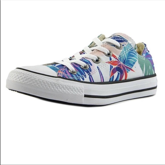 Converse Tropical Print Sneakers - Picture 3 of 5